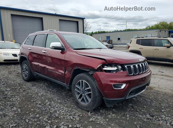 1C4RJFBG4LC397006 2020 JEEP GRAND Бордовый Передняя правая четверть