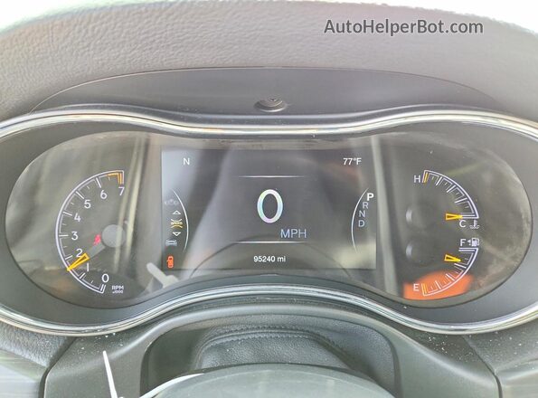 1C4RJFBG4MC810978 2021 JEEP GRAND Black Instrument cluster view