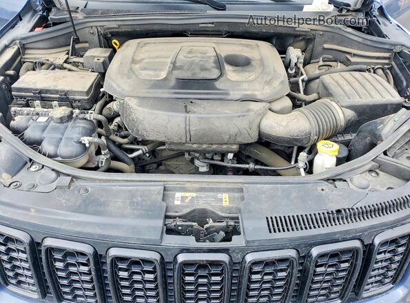1C4RJFBG4MC826775 2021 JEEP GRAND Blue Rear interior view