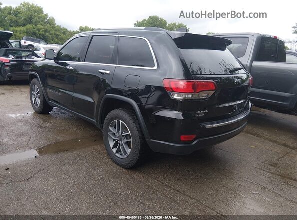 1C4RJFBG4MC869139 2021 JEEP GRAND CHEROKEE Black Trasero izquierdo