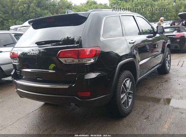 1C4RJFBG4MC869139 2021 JEEP GRAND CHEROKEE Black Trasero derecho