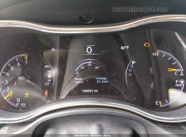 1C4RJFBG5GC443724 2016 JEEP GRAND CHEROKEE Gray Հետևի նստատեղերի տեսք