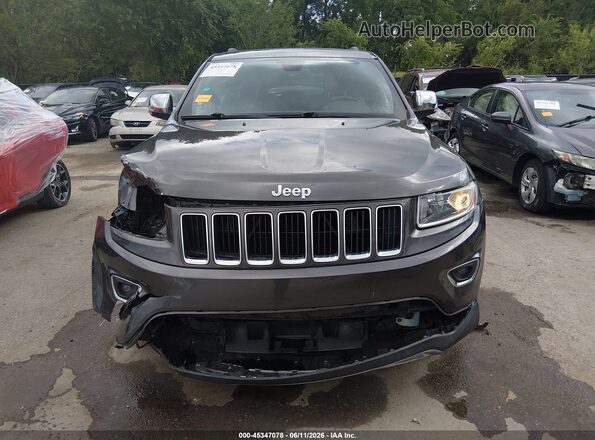1C4RJFBG5GC443724 2016 JEEP GRAND CHEROKEE Gray Սարքավորումների վահանակի տեսք