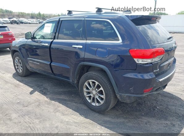 1C4RJFBG5GC497556 2016 JEEP GRAND CHEROKEE Синий Задняя левая четверть