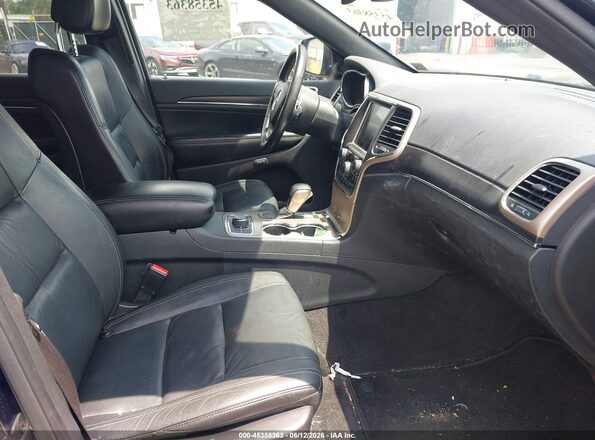 1C4RJFBG5GC497556 2016 JEEP GRAND CHEROKEE Синий Вид салона спереди