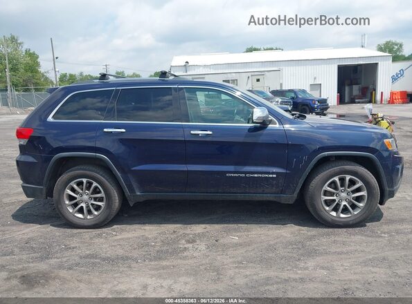 1C4RJFBG5GC497556 2016 JEEP GRAND CHEROKEE Синий Вид задней части салона