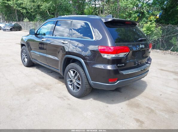 1C4RJFBG5HC645965 2017 JEEP GRAND CHEROKEE Brown Trasero izquierdo