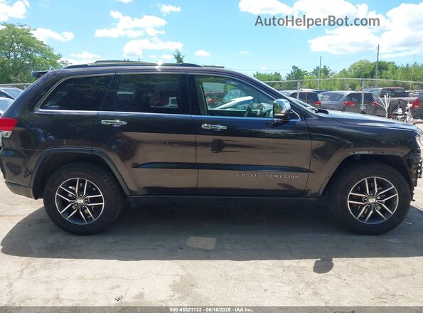 1C4RJFBG5HC645965 2017 JEEP GRAND CHEROKEE Brown Vista interior de 360 grados