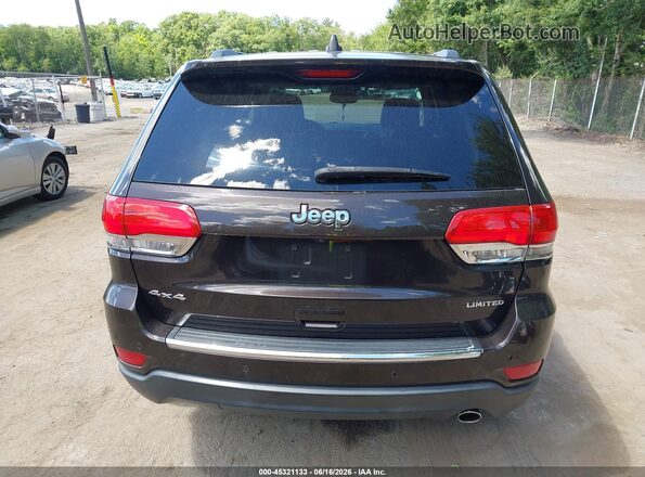 1C4RJFBG5HC645965 2017 JEEP GRAND CHEROKEE Brown 