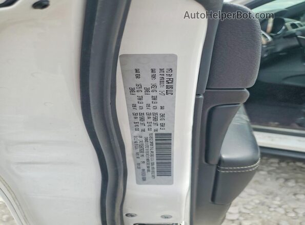 1C4RJFBG5HC765202 2017 JEEP GRAND White VIN sticker view