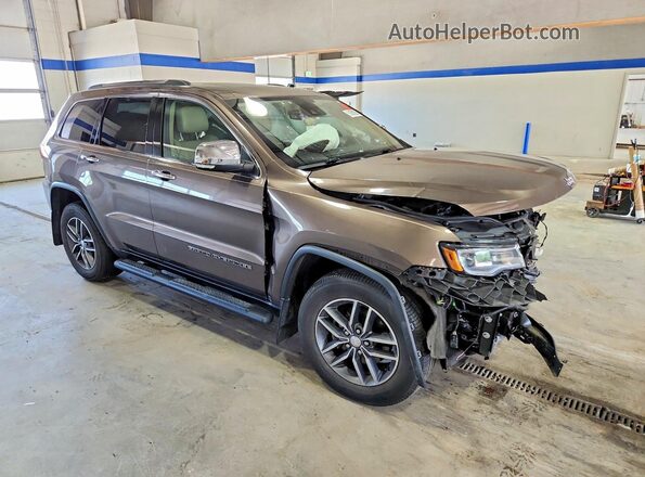 1C4RJFBG5HC811661 2017 JEEP GRAND Brown Delantero derecho
