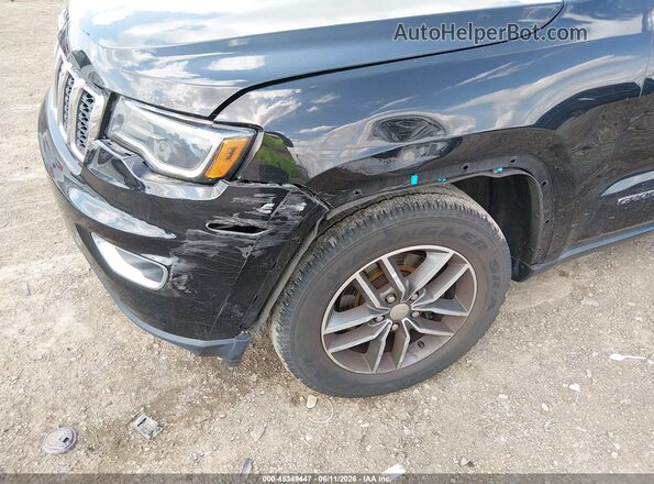 1C4RJFBG5HC848807 2017 JEEP GRAND CHEROKEE Черный Вид спереди