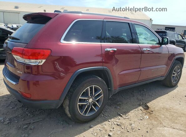 1C4RJFBG5HC849262 2017 JEEP GRAND Maroon Задня права чверть