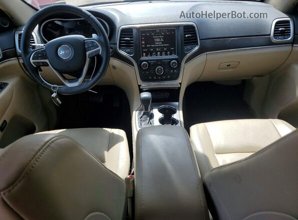 1C4RJFBG5HC849262 2017 JEEP GRAND Maroon Вид панелі приладів