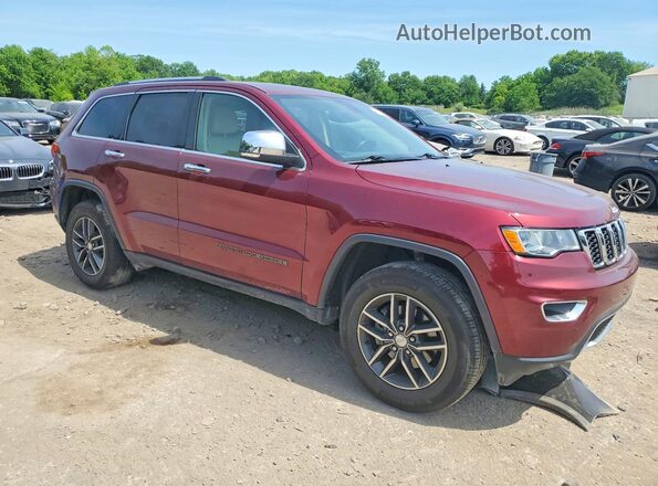 1C4RJFBG5HC849262 2017 JEEP GRAND Maroon Передня права чверть