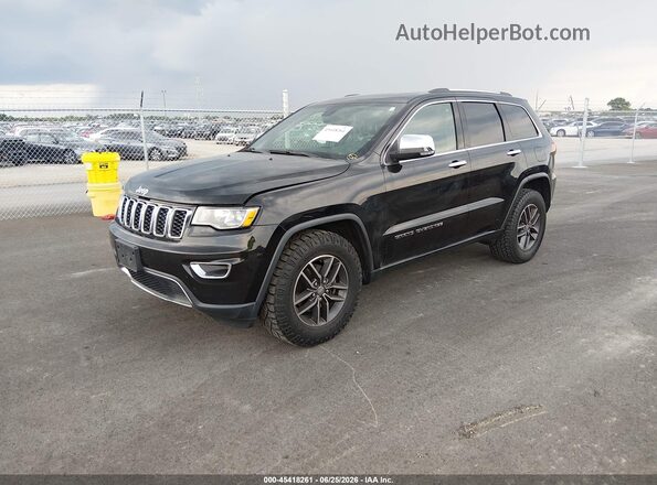 1C4RJFBG5HC862884 2017 JEEP GRAND CHEROKEE Black Vista tres cuartos delantera izquierda