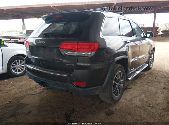 1C4RJFBG5JC137100 2018 JEEP GRAND CHEROKEE Gray Trasero derecho
