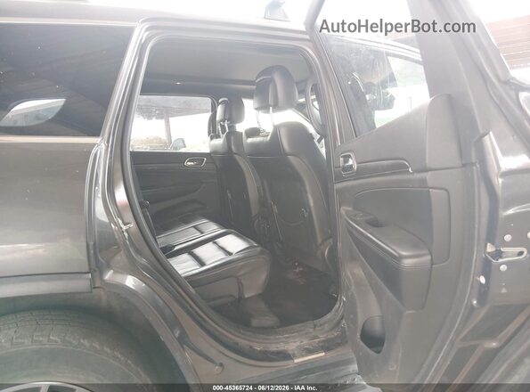 1C4RJFBG5JC137100 2018 JEEP GRAND CHEROKEE Gray Vista de la etiqueta del VIN
