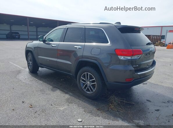 1C4RJFBG5JC154897 2018 JEEP GRAND CHEROKEE Gray Задня ліва чверть