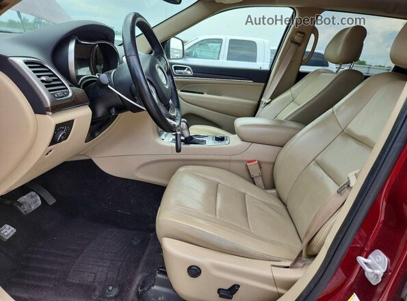 1C4RJFBG5JC207534 2018 JEEP GRAND Maroon Vista interior delantera