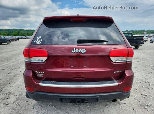 1C4RJFBG5JC207534 2018 JEEP GRAND Maroon Vista trasera