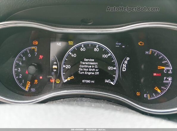 1C4RJFBG5JC363072 2018 JEEP GRAND CHEROKEE Белый Вид задних сидений