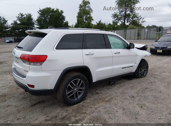 1C4RJFBG5JC363072 2018 JEEP GRAND CHEROKEE Белый Задняя правая четверть