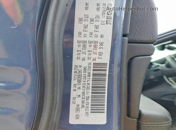 1C4RJFBG5KC689410 2019 JEEP GRAND Blue Vista interior de 360 grados