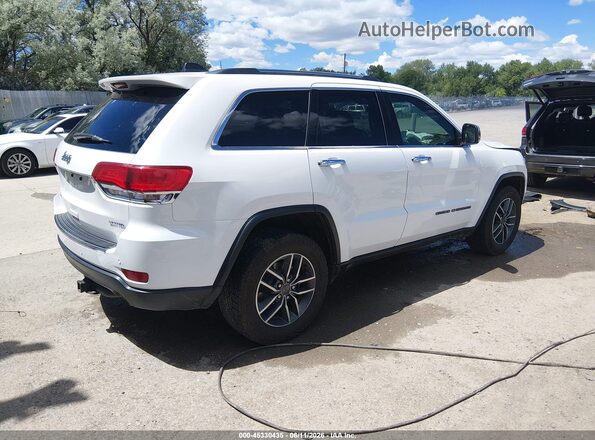 1C4RJFBG5KC712345 2019 JEEP GRAND CHEROKEE White Задня права чверть