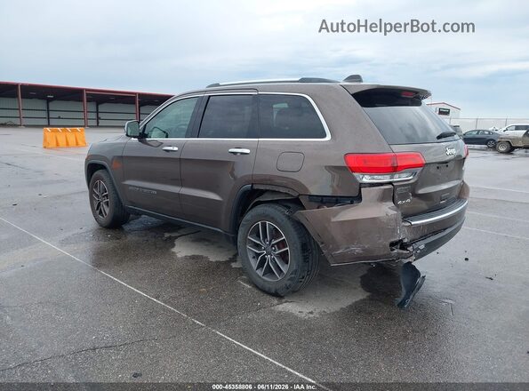 1C4RJFBG5KC765823 2019 JEEP GRAND CHEROKEE Brown Tył lewy