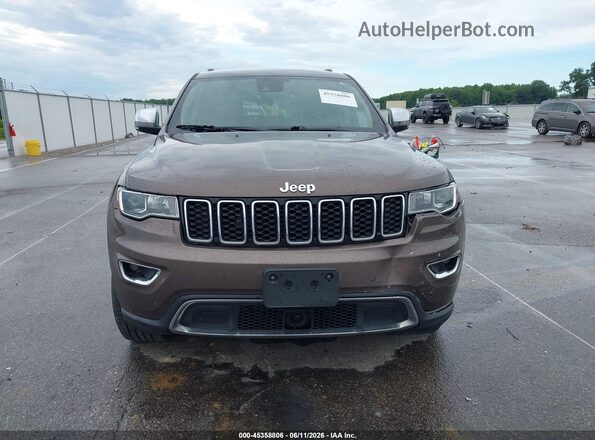 1C4RJFBG5KC765823 2019 JEEP GRAND CHEROKEE Brown Widok zestawu wskaźników