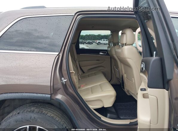 1C4RJFBG5KC765823 2019 JEEP GRAND CHEROKEE Brown Widok naklejki z numerem VIN