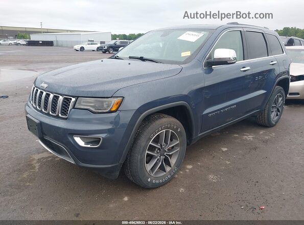 1C4RJFBG5LC122504 2020 JEEP GRAND CHEROKEE Blue Առջևի ձախ երեք քառորդ տեսարան