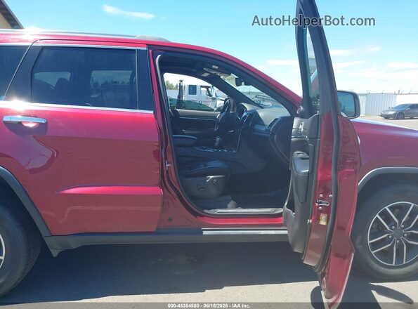 1C4RJFBG5LC288005 2020 JEEP GRAND CHEROKEE Red Widok wnętrza z przodu