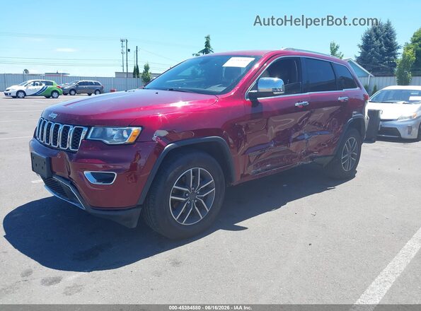 1C4RJFBG5LC288005 2020 JEEP GRAND CHEROKEE Red Przód lewy