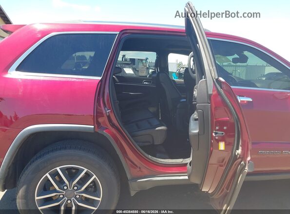 1C4RJFBG5LC288005 2020 JEEP GRAND CHEROKEE Red Widok naklejki z numerem VIN