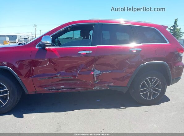 1C4RJFBG5LC288005 2020 JEEP GRAND CHEROKEE Red Widok z przodu