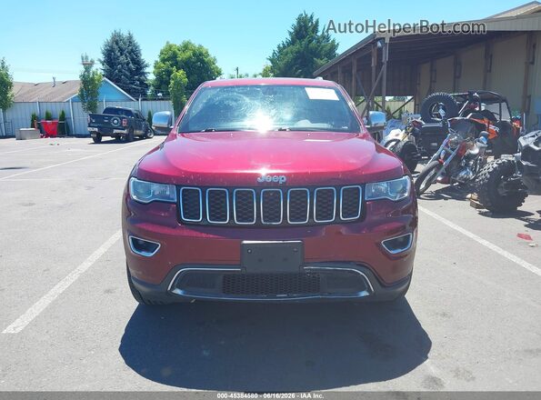 1C4RJFBG5LC288005 2020 JEEP GRAND CHEROKEE Red Widok zestawu wskaźników