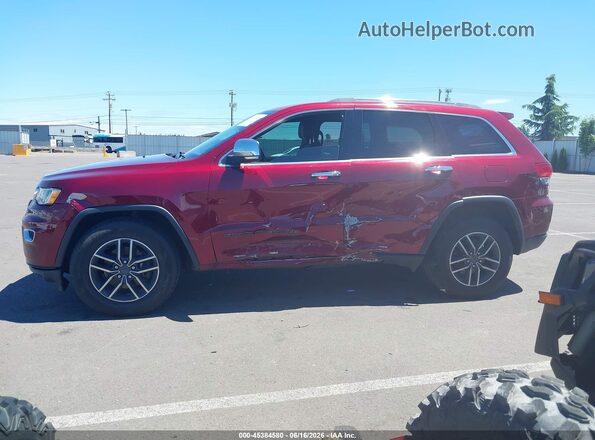 1C4RJFBG5LC288005 2020 JEEP GRAND CHEROKEE Red Widok wnętrza 360 stopni