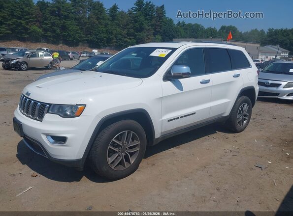 1C4RJFBG5LC377119 2020 JEEP GRAND CHEROKEE Белый Передняя левая четверть