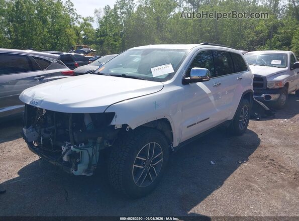 1C4RJFBG5MC551773 2021 JEEP GRAND CHEROKEE White Առջևի ձախ երեք քառորդ տեսարան
