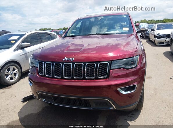 1C4RJFBG5MC673498 2021 JEEP GRAND CHEROKEE Red Widok zestawu wskaźników
