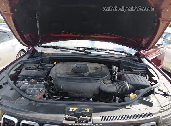 1C4RJFBG5MC673498 2021 JEEP GRAND CHEROKEE Red Widok z tyłu