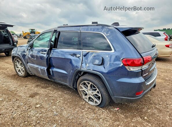 1C4RJFBG5MC732064 2021 JEEP GRAND Blue Rear left
