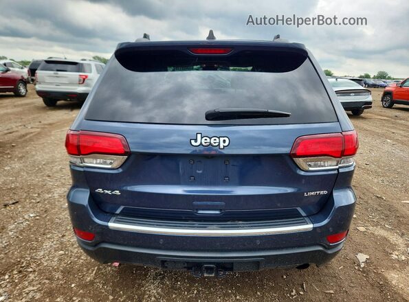 1C4RJFBG5MC732064 2021 JEEP GRAND Blue Rear view
