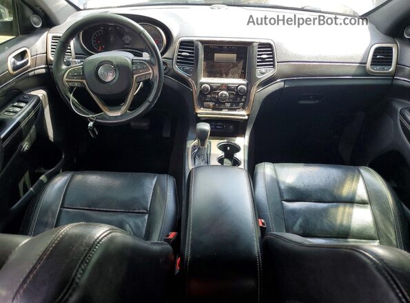 1C4RJFBG6GC310020 2016 JEEP GRAND Черный Вид панели приборов