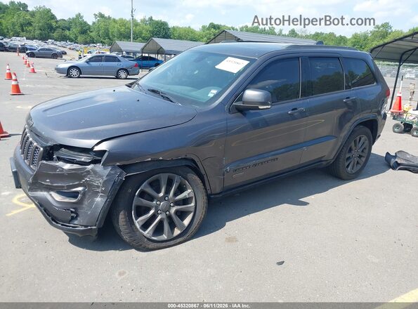 1C4RJFBG6GC389110 2016 JEEP GRAND CHEROKEE Gray Առջևի ձախ երեք քառորդ տեսարան