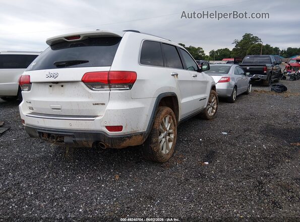 1C4RJFBG6HC662404 2017 JEEP GRAND CHEROKEE White უკანა მარჯვენა