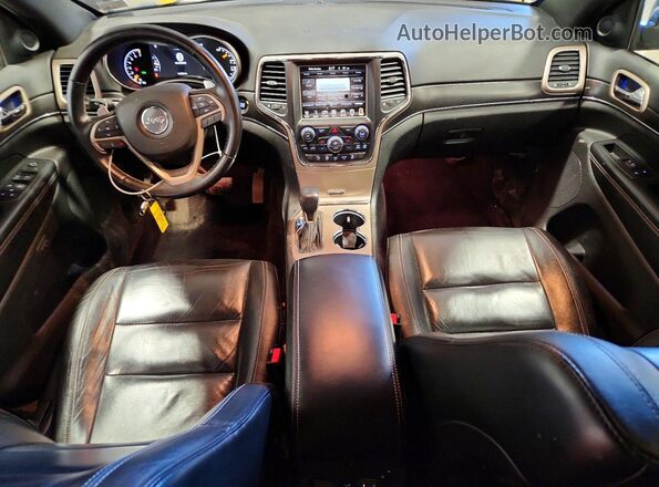 1C4RJFBG6HC676450 2017 JEEP GRAND Black Widok deski rozdzielczej
