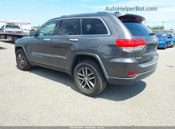 1C4RJFBG6HC676836 2017 JEEP GRAND CHEROKEE Gray Задня ліва чверть